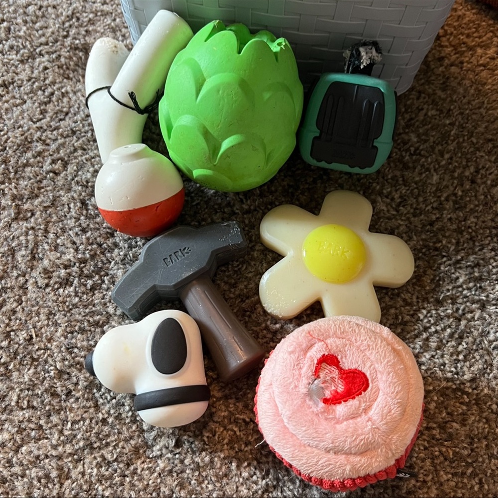 used bark box toys